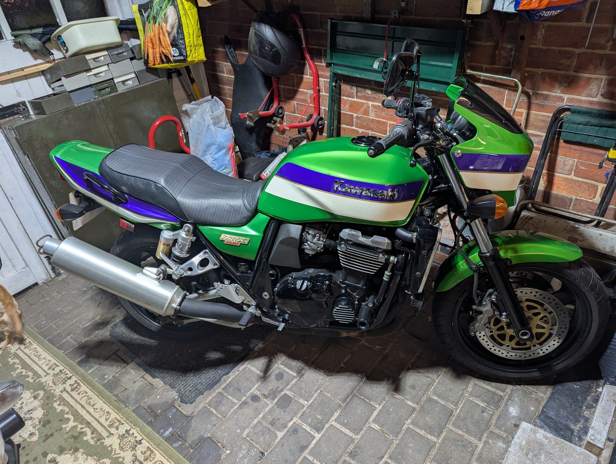 Kawasaki ZRX belly pan for sale in Staffordshire UK