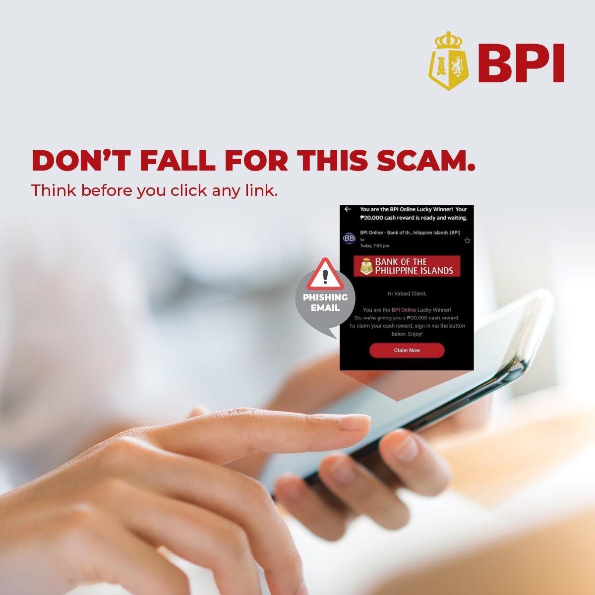 BPI - #BPIcybersecuriTips: Nakatanggap ka ba ng email na... | Facebook