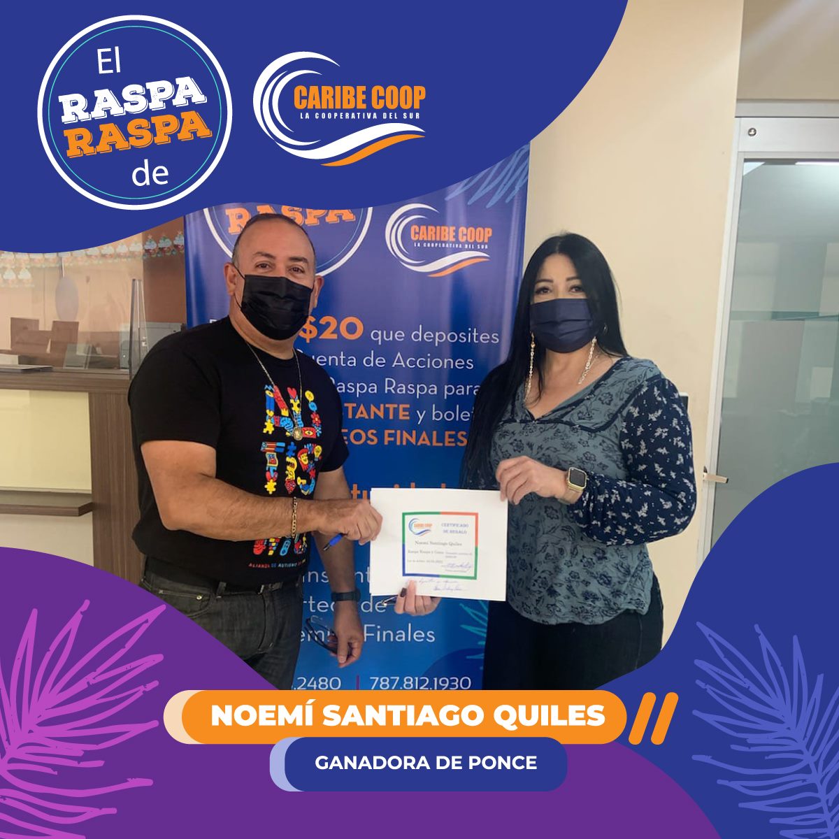 Caribe Coop - 🙌 ¡Muchas felicidades a los ganadores del...