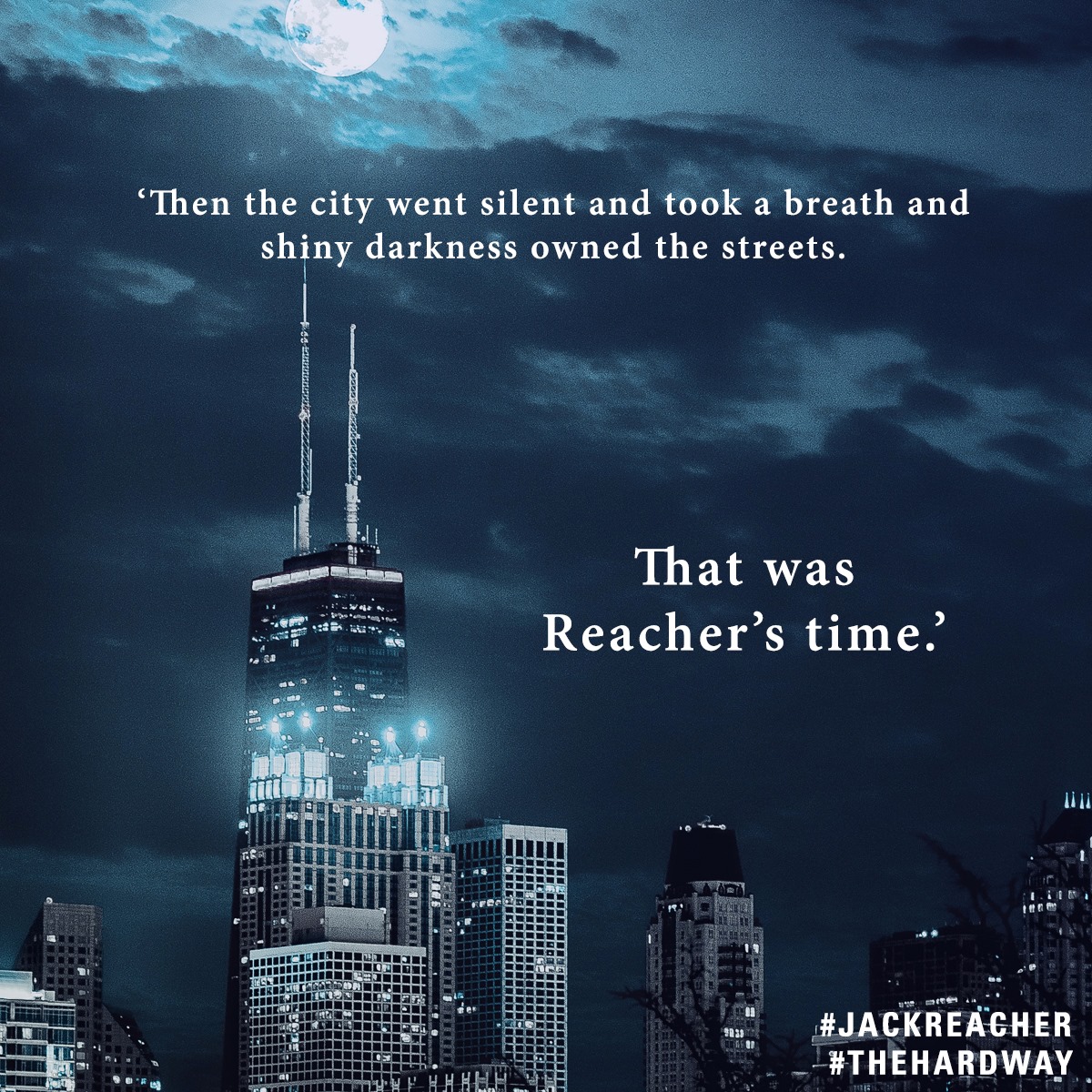 Lee Child Then The City Went Silent And Took A Breath Facebook