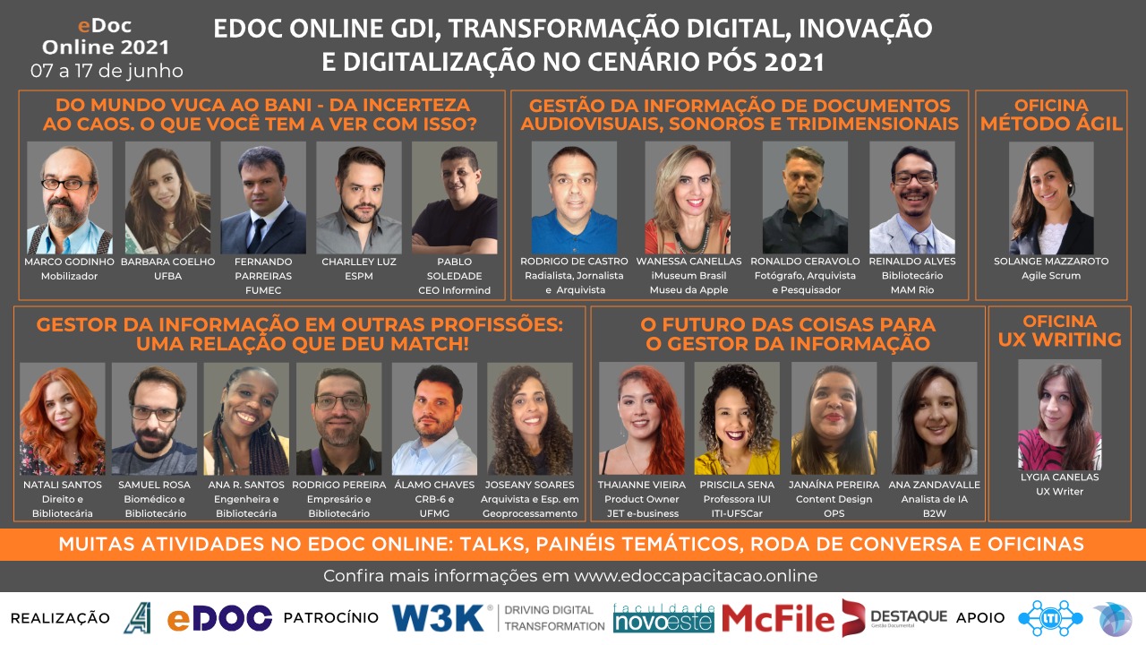 eDOC 2021! Gestão de... - EDOC Capacitação & Treinamento | Facebook