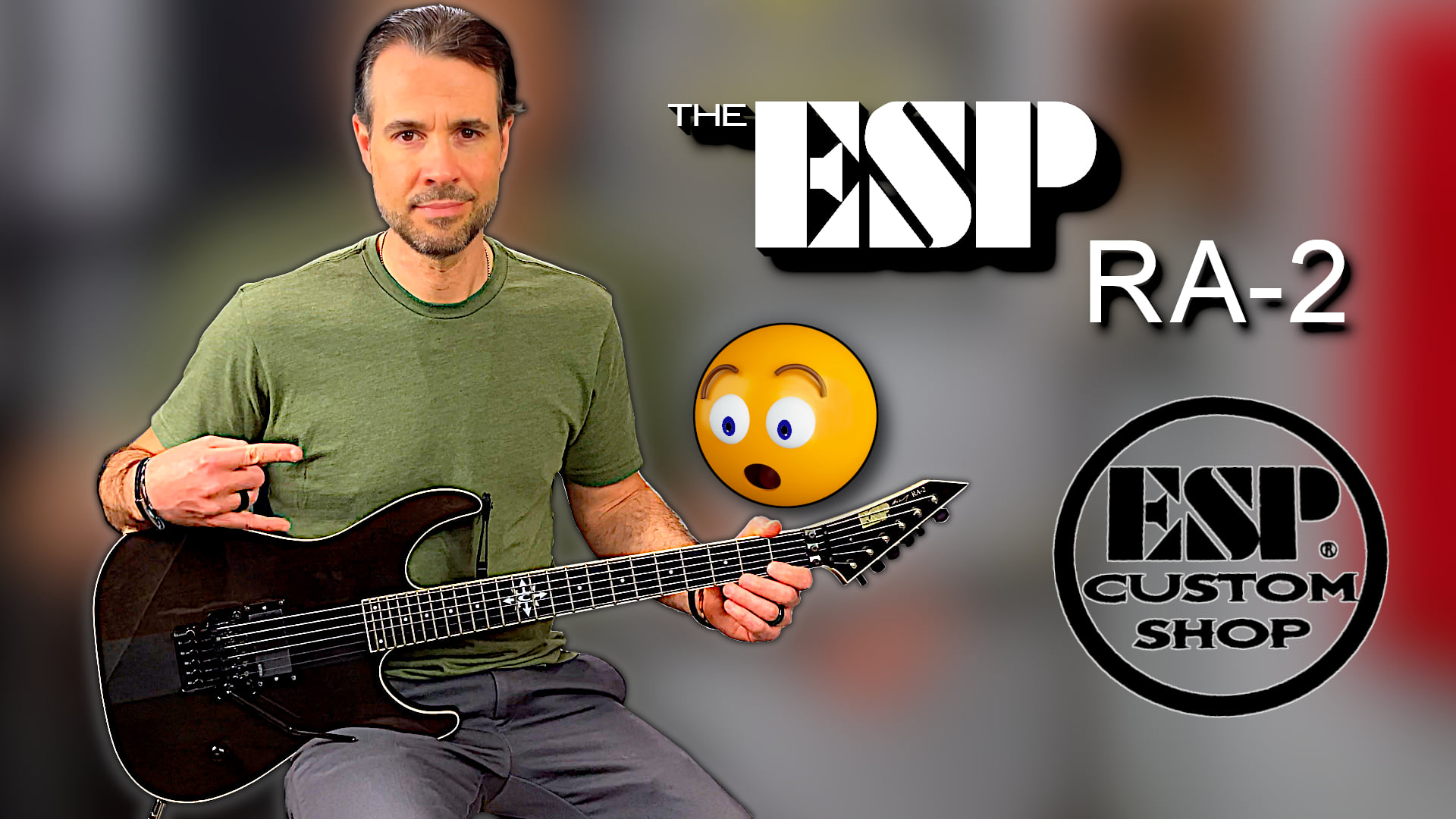 ESP Roope Latvala RS-II Custom Shop star body guitar