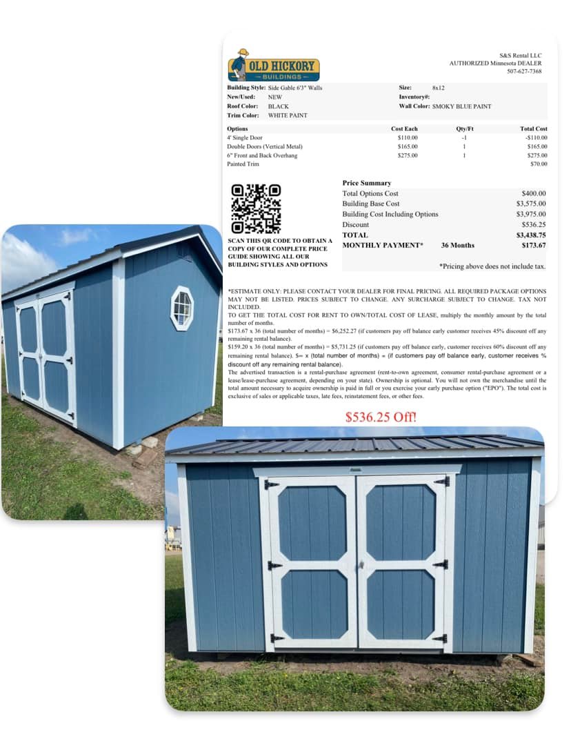 S & S Rental, LLC | Redwood Falls MN