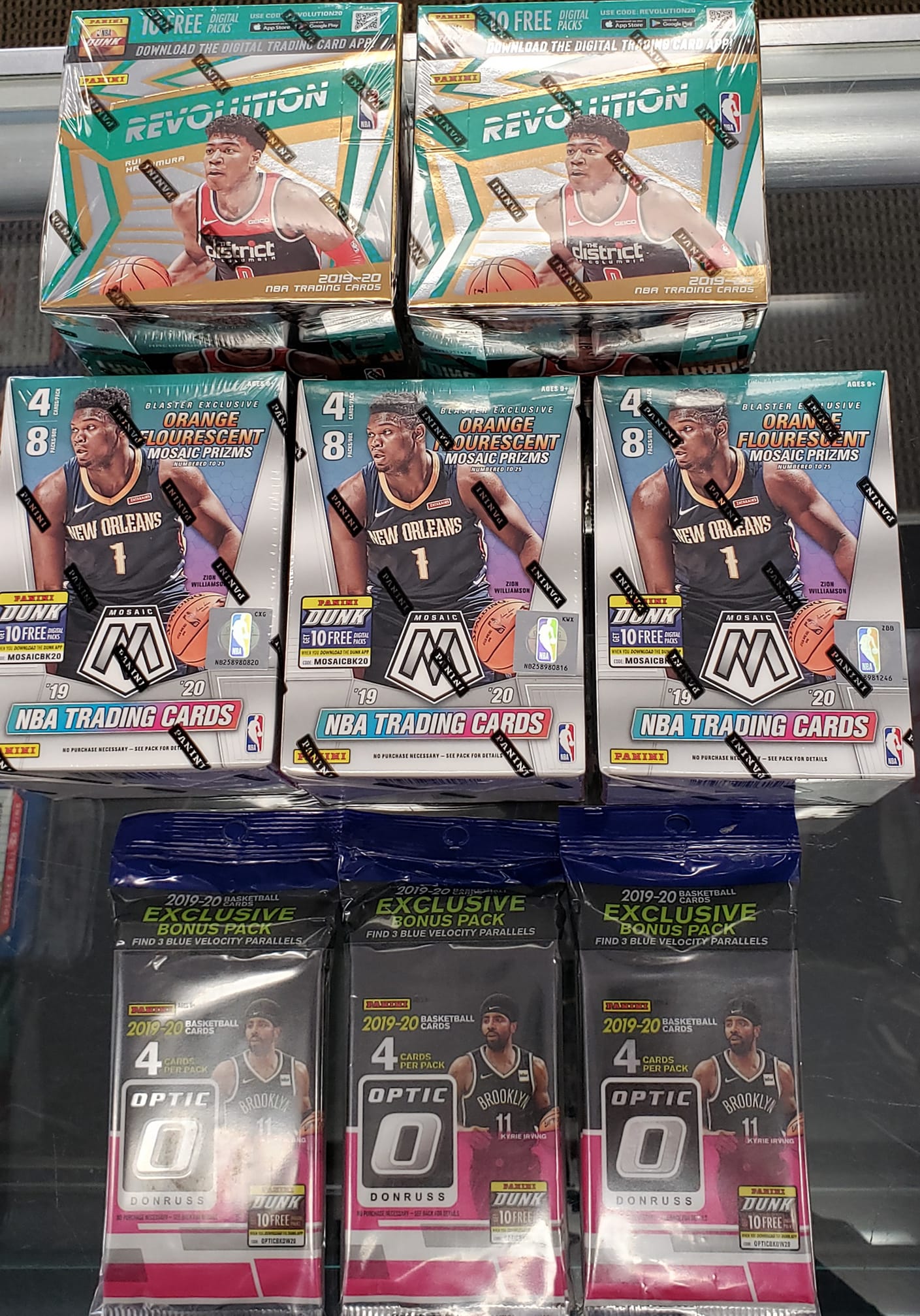 Pre-Order) 2019-20 Panini Basketball Mosaic Tmall (Asia Exclusive 