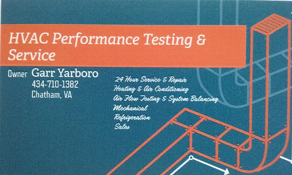 HVAC Performance Testing & Service, LLC | Chatham VA