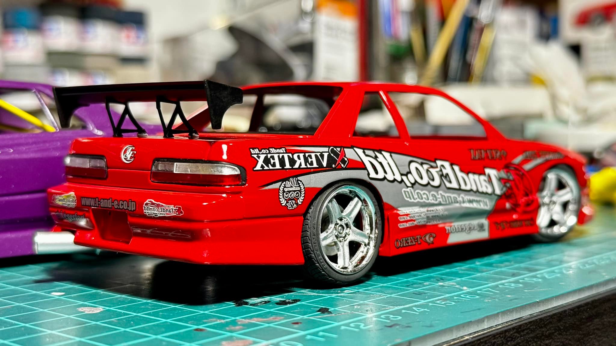 Fujimi 1/24 Scale 3D Printed Nissan Silvia / Skyline Chassis & Engine Bay Detail Kit - US Seller 9 thumbnail image