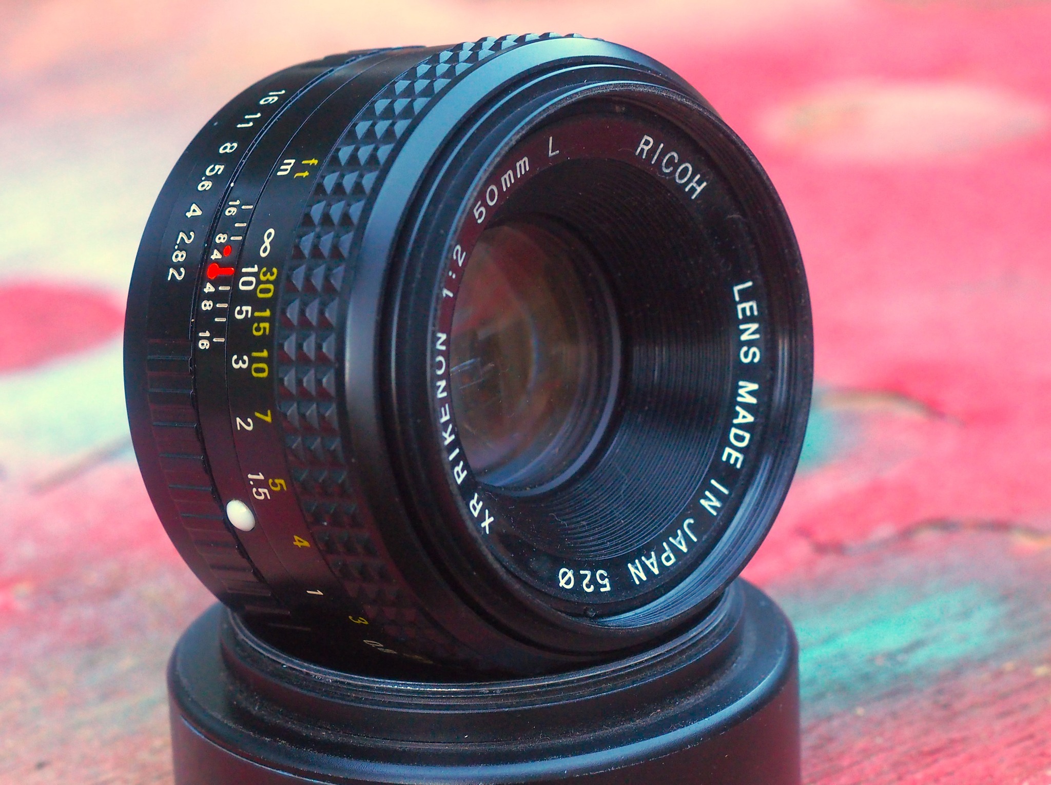 Ricoh XR RIKENON 45mm F2.8 Pancake Lens 1977 Lens weight 55g