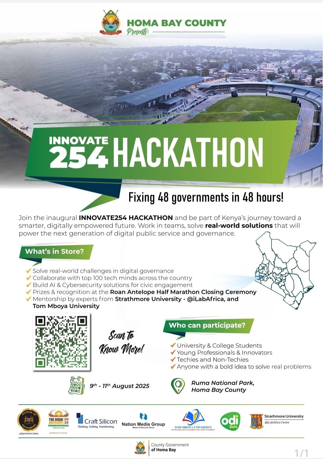 Governor - KENYAN INNOVATORS: Here’s your call to join the 48-hour # ...