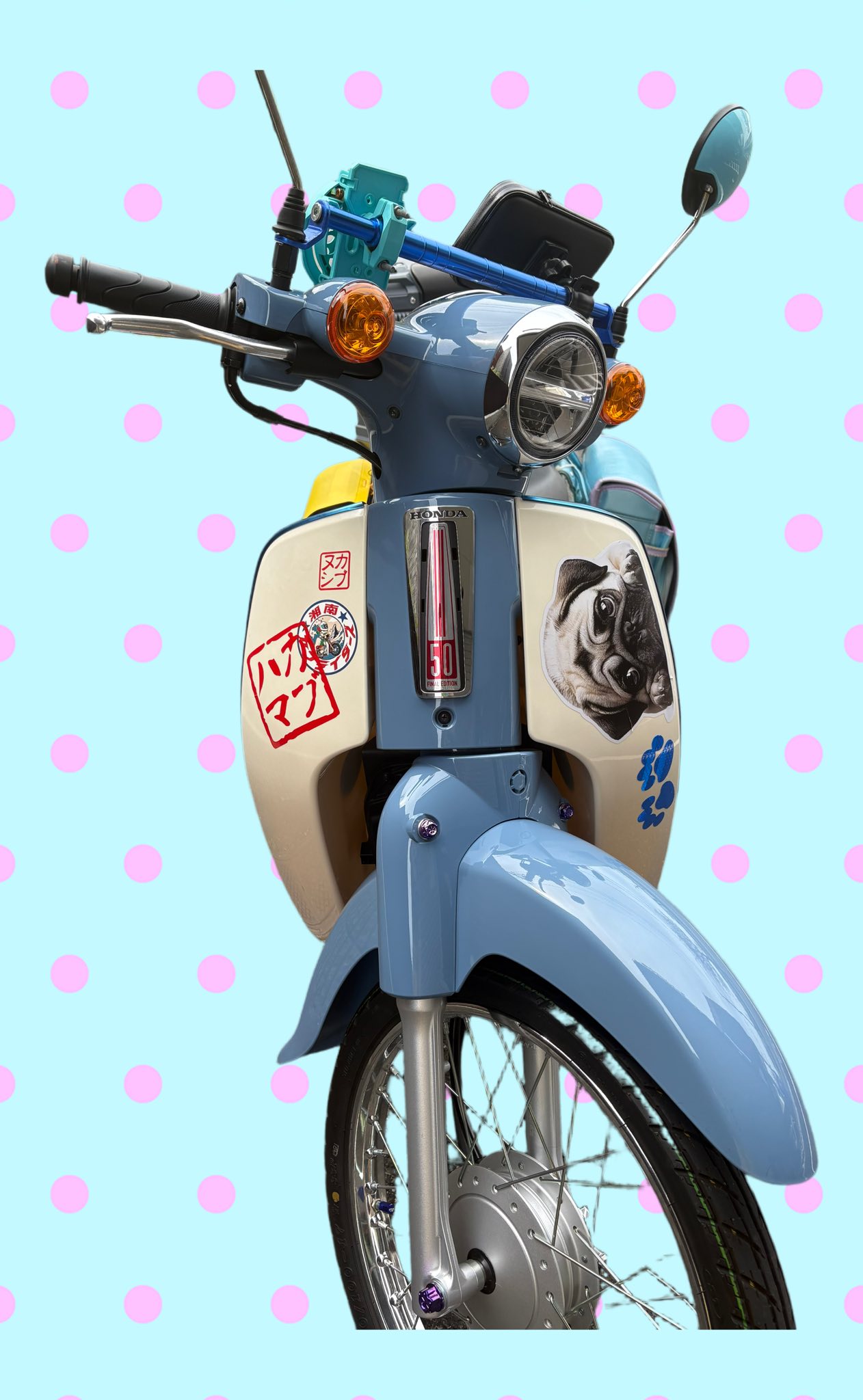 モール付けました⭐️