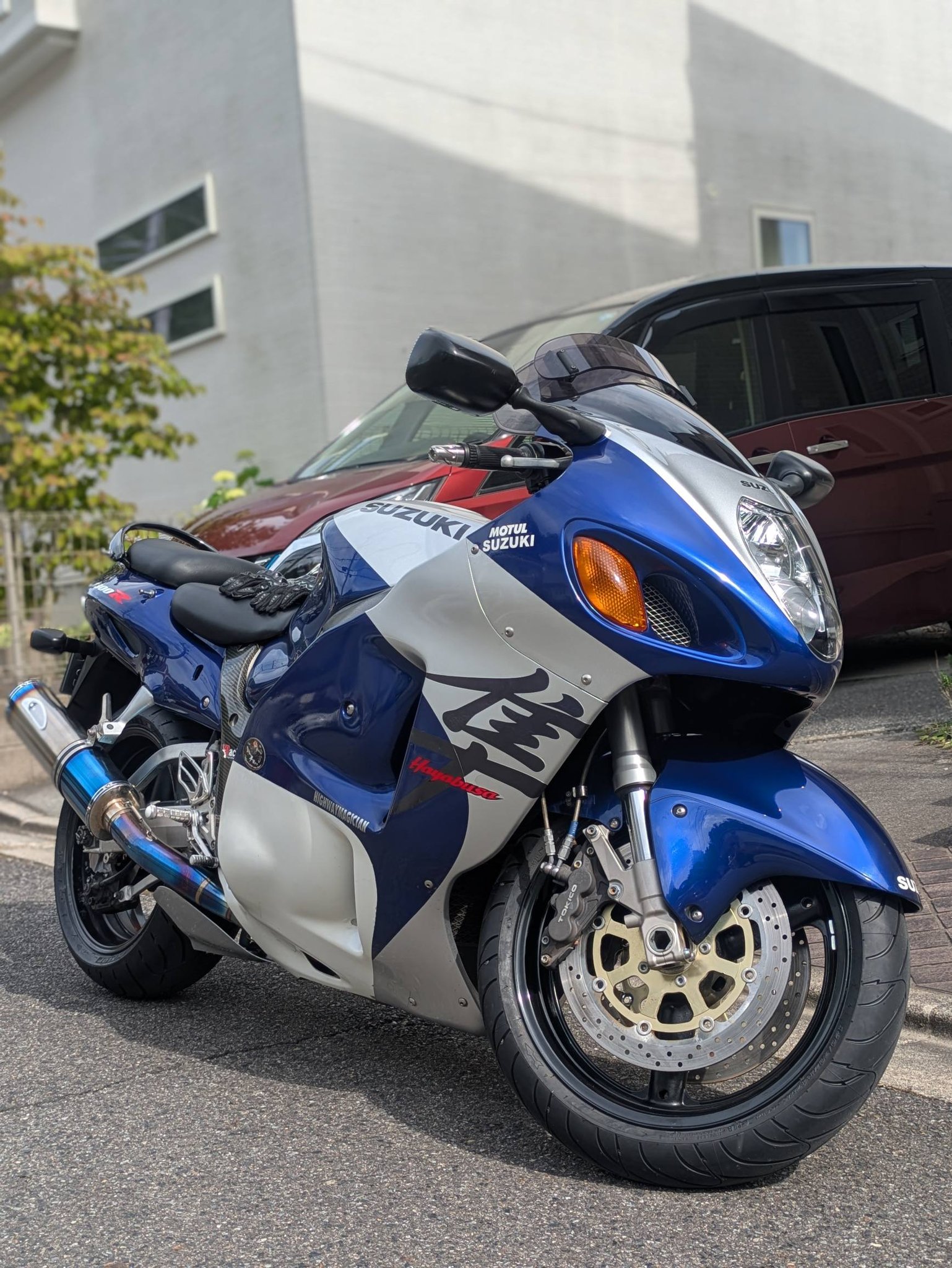 本日憧れだったGSX1300R隼を納車されました✨ 2002年式の初期型ですが 
