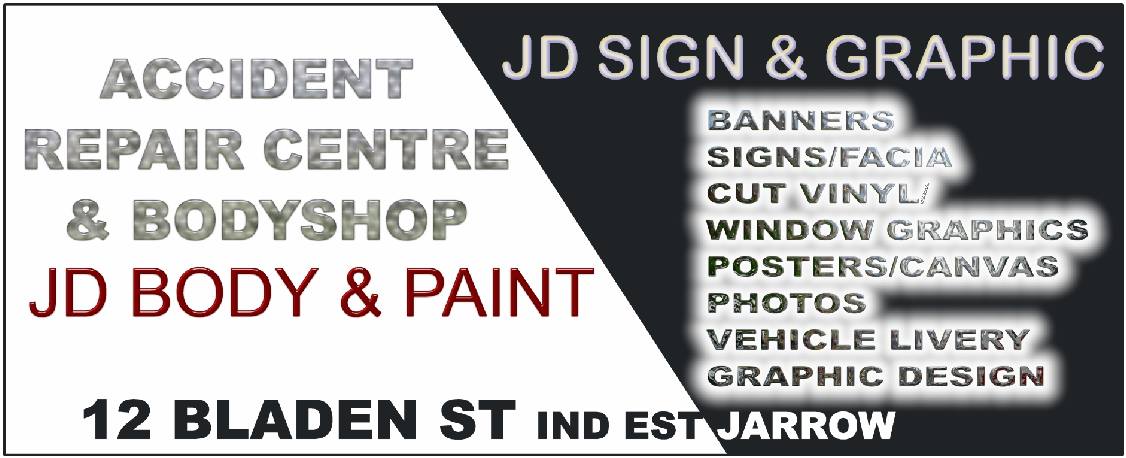 JD Sign & Graphic | Jarrow