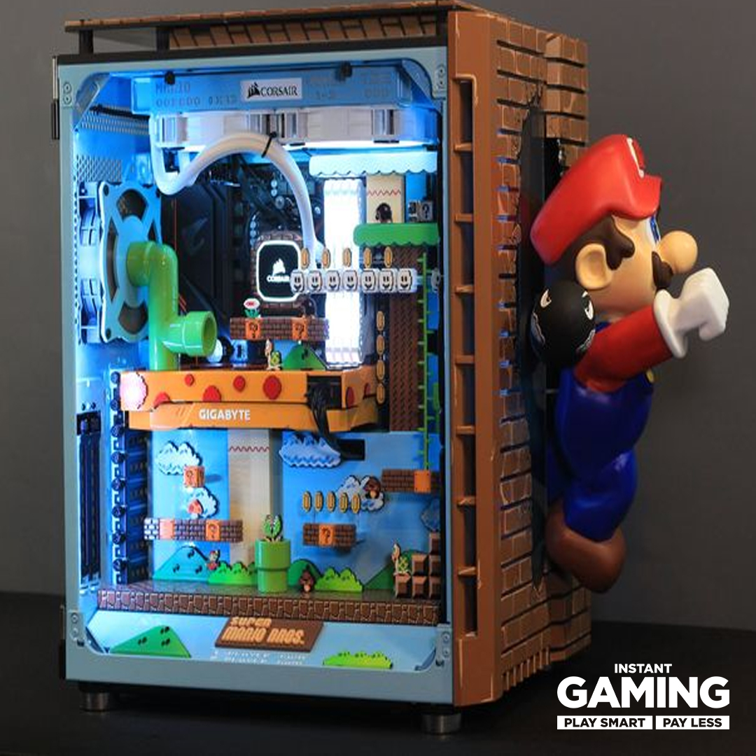 Instant Gaming - Super Mario Set up! 🍄 Source: Mnpctech... | Facebook