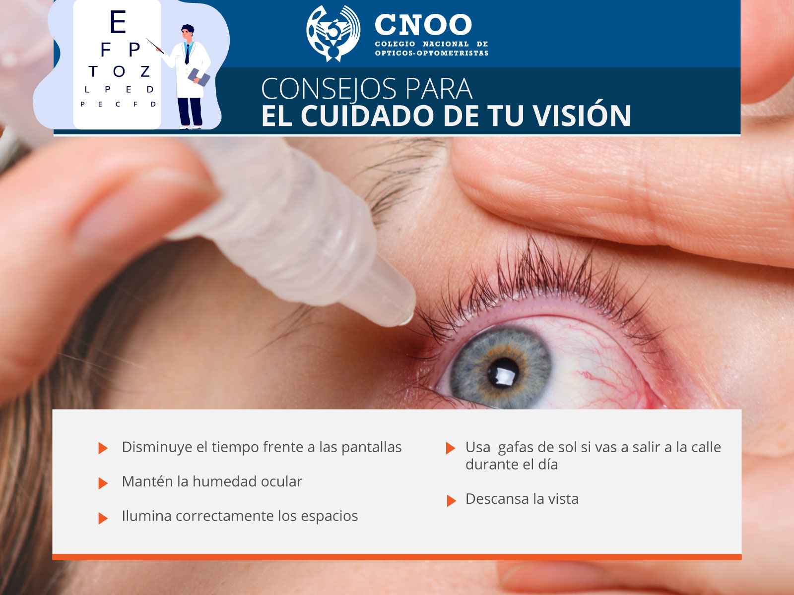 El periodo... - Colegio Nacional de Ópticos-Optometristas