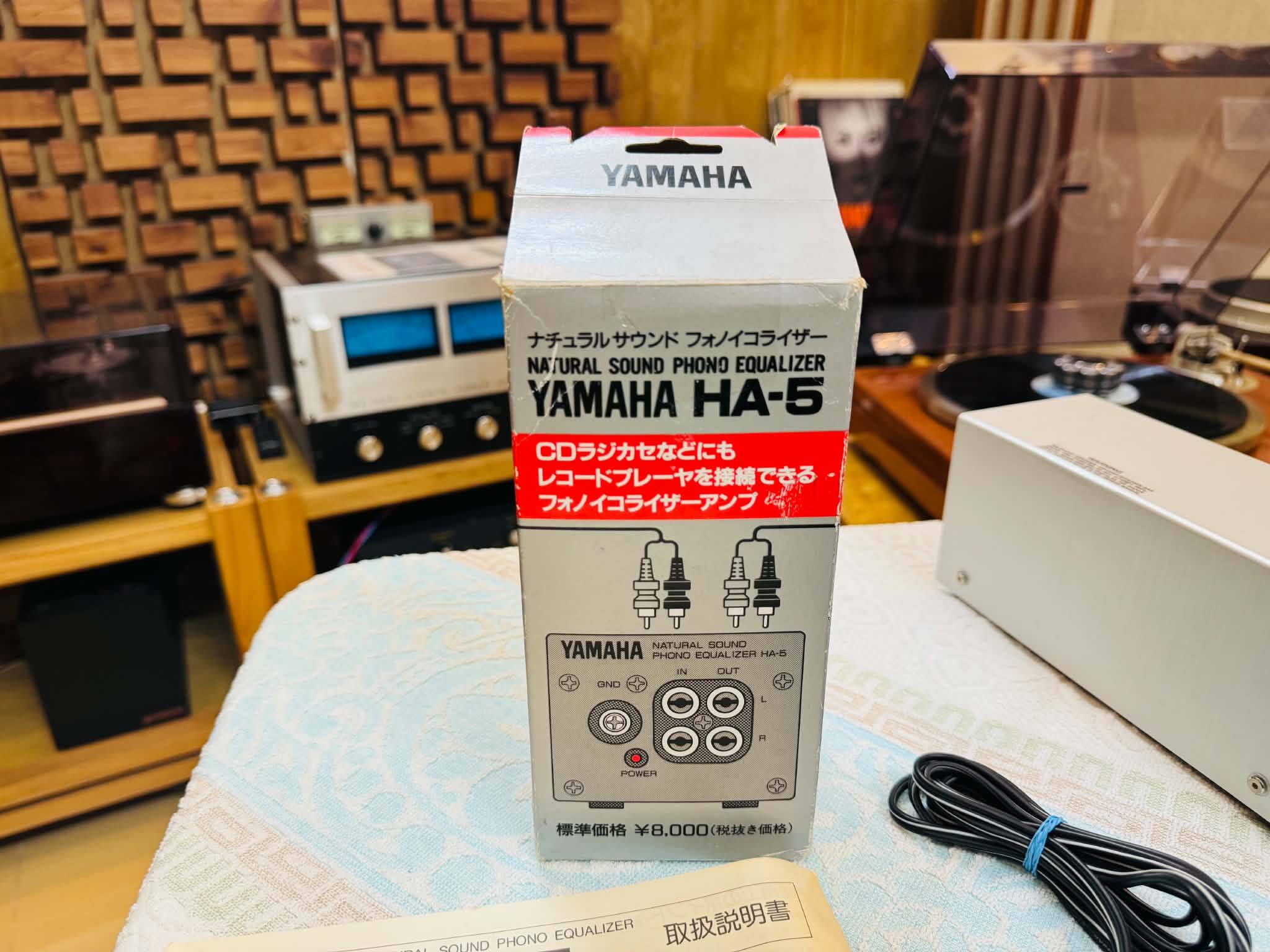 Yamaha HA-5 là một phono equalizer (phono preamp) Tình trạng đẹp