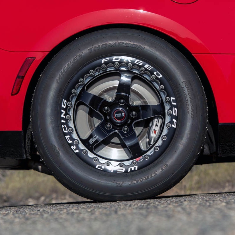Drag Racing Wheels - WELD S71 17x10 Non-Beadlock and Beadlock are in ...