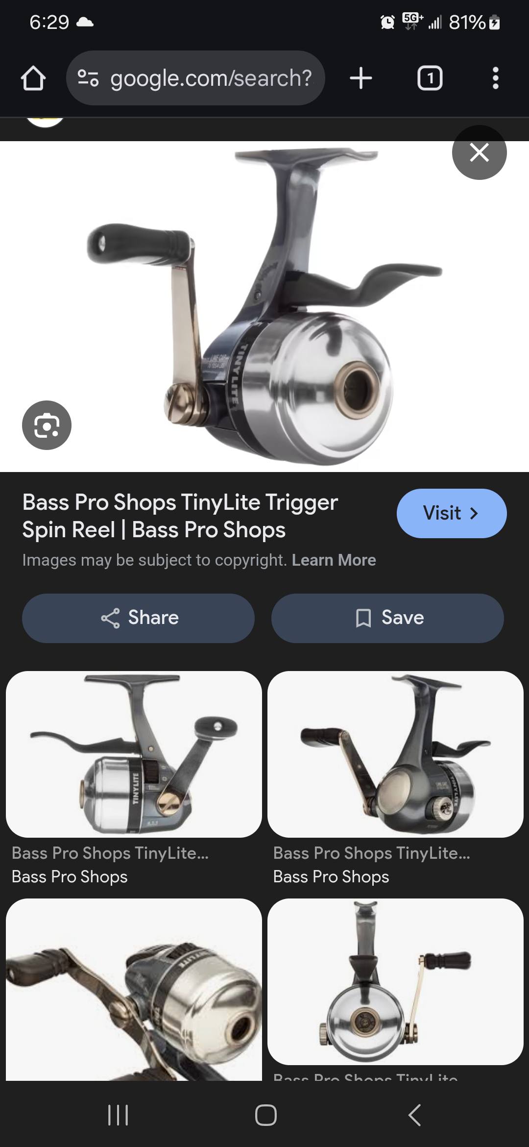 crappie maxx junior trigger spin combo Lew's Mr. Spinning Reel/Fishing Rod Combo, 9-ft reverse for instant hooksetting Crappie Thunder 4'6 2pc Spinning