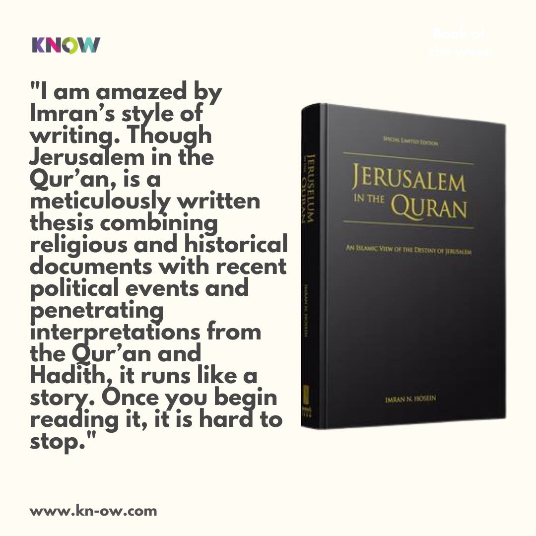 Jerusalem In The Qur An An Islamic View Of The Destiny Of Jerusalem Yakub Abubilaal Hosein Imran Amazon Sg Books