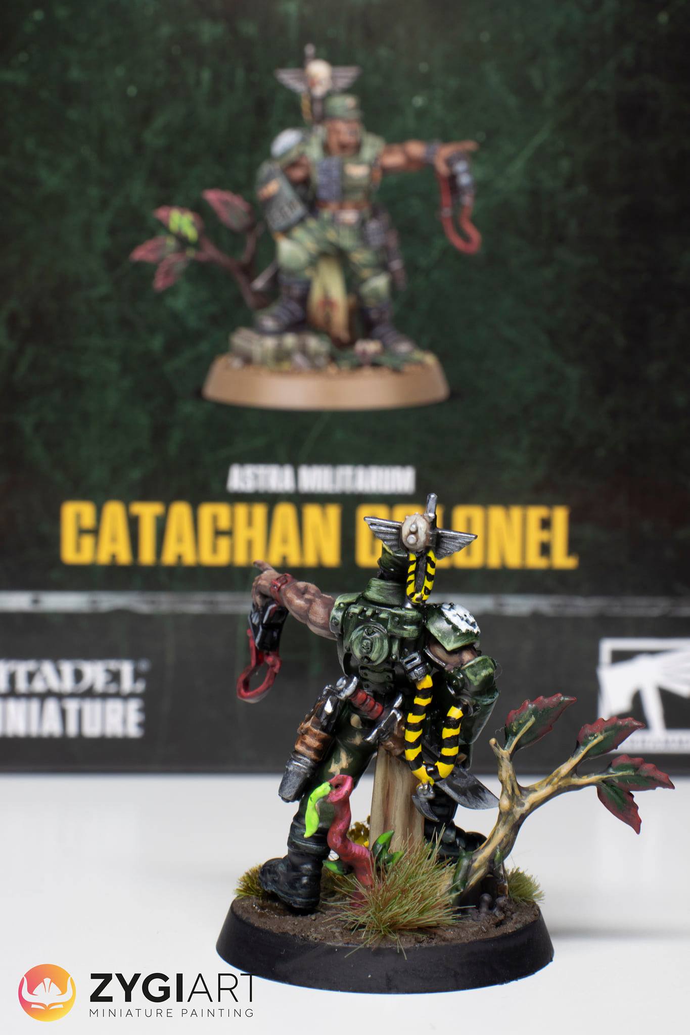 Catachan Colonel ! Warhammer 40k welcome !