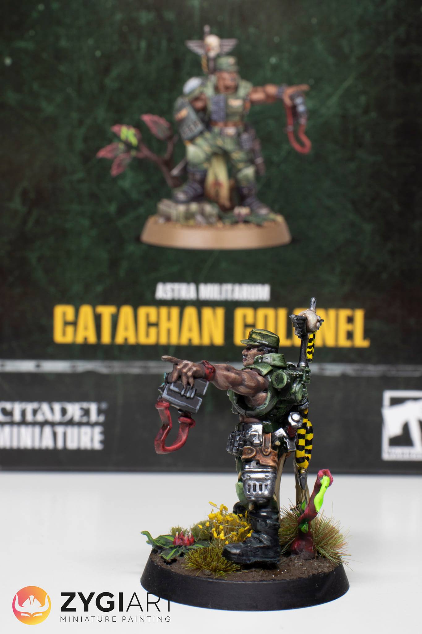 Catachan Colonel ! Warhammer 40k welcome !