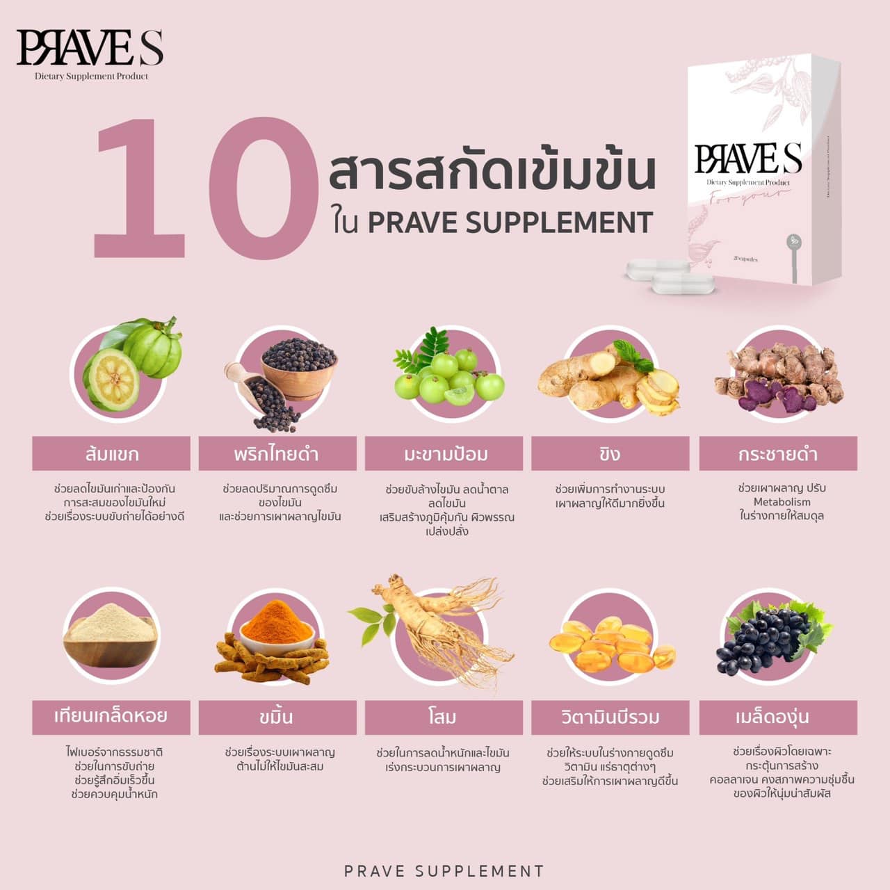#PRAVES ปลอดภัยต่อร่างกาย ไม่มีตกค้าง ไม่โยโย่ ไม่มีผลข้างเคียงลบต่อราย ...