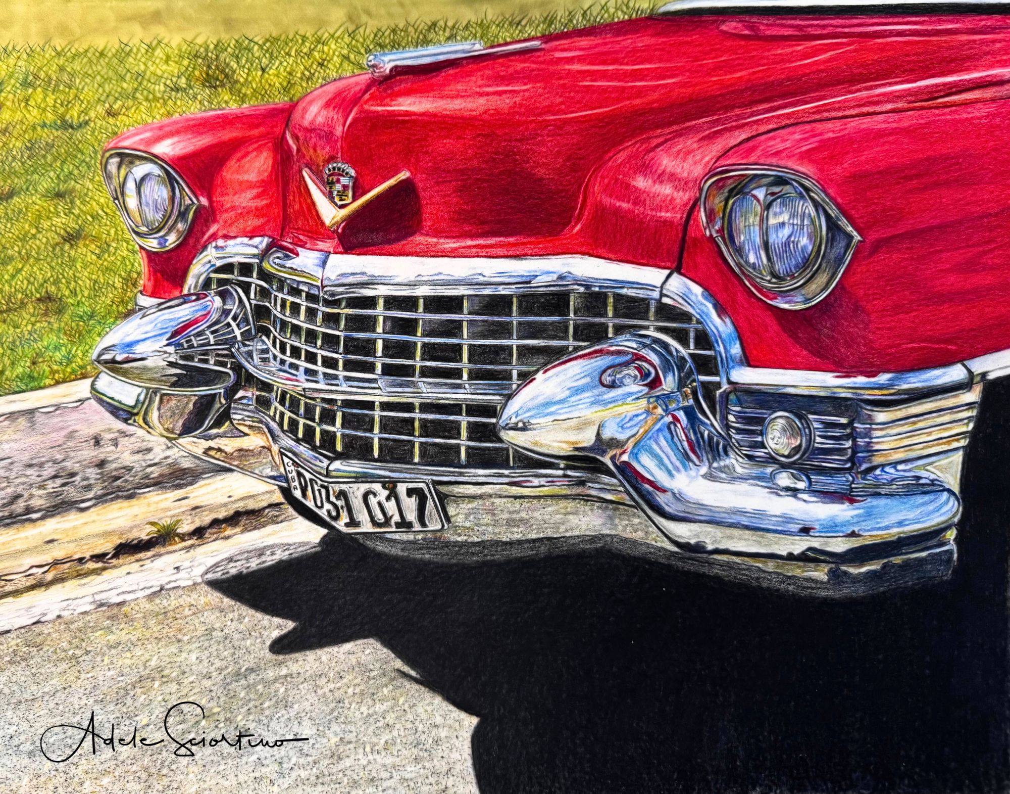 We built this car in the mid 90s. It was a 1949 Cadillac. I had