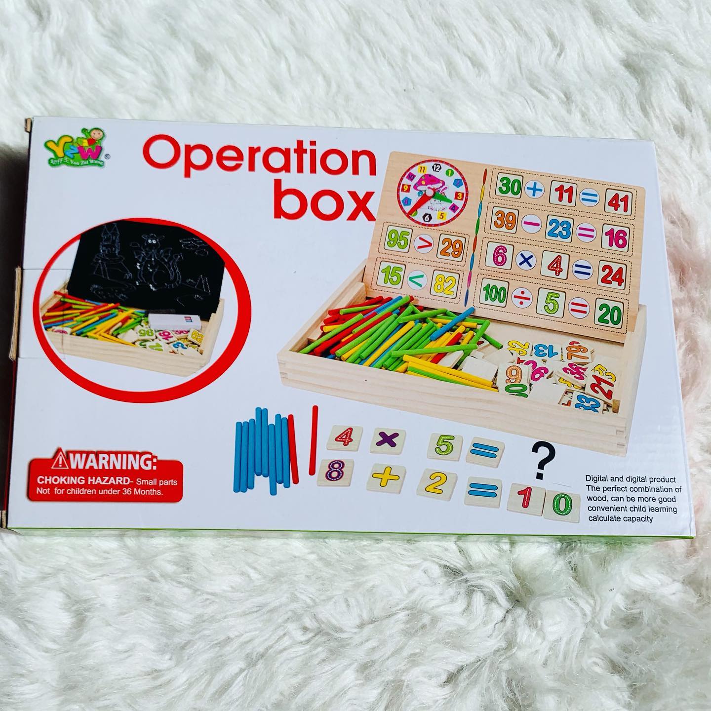 Happy kids - #operation_box Le prix :1200 🎀علبة خشبية...