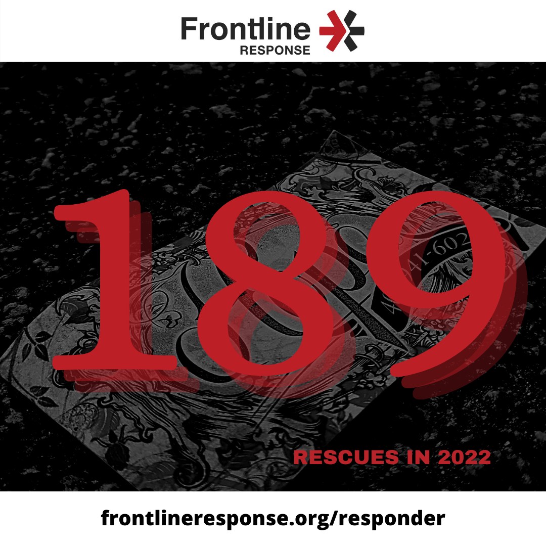 In 2022, we have rescued 189... - Frontline Response | Facebook