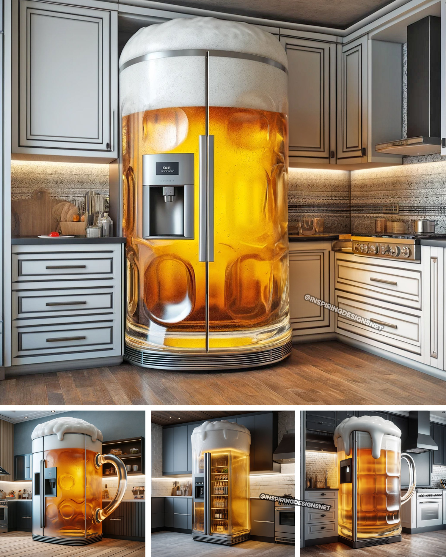 Beer mug fridges! ?? https://inspiringdesigns.net/beer-mug 