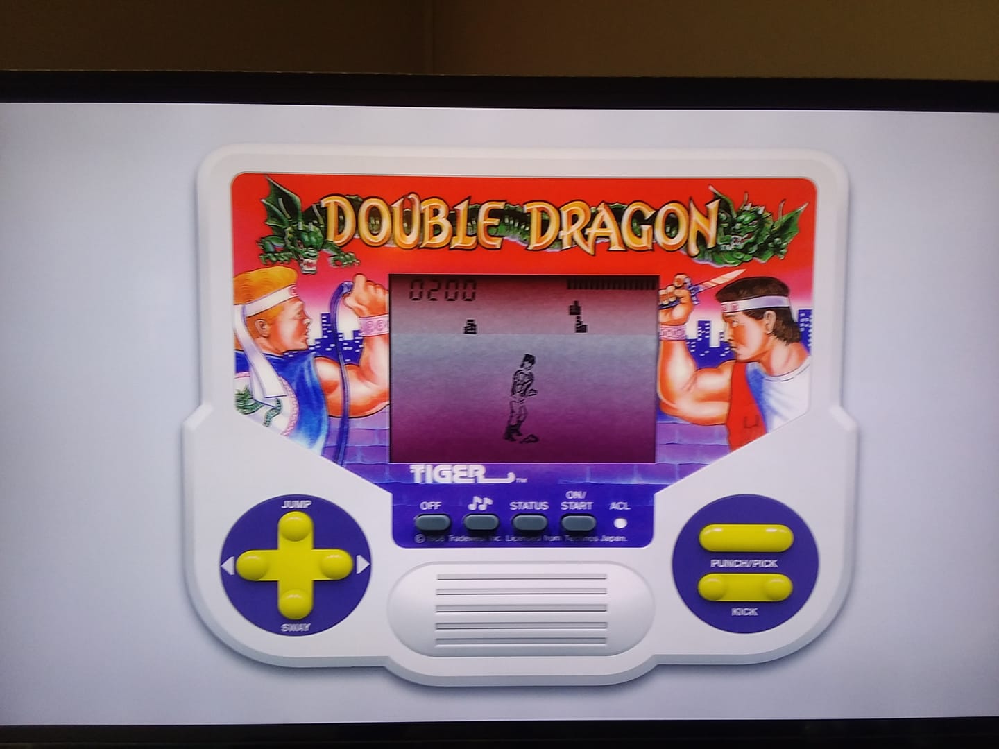 Gargoyles Night Flight Tiger game still works after 30 years