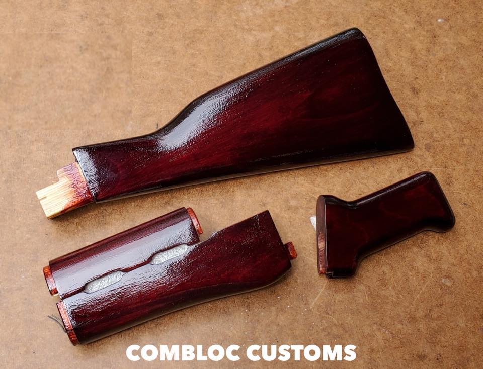 Combloc Customs - Combloc Red (shellac) Custom Finish ...