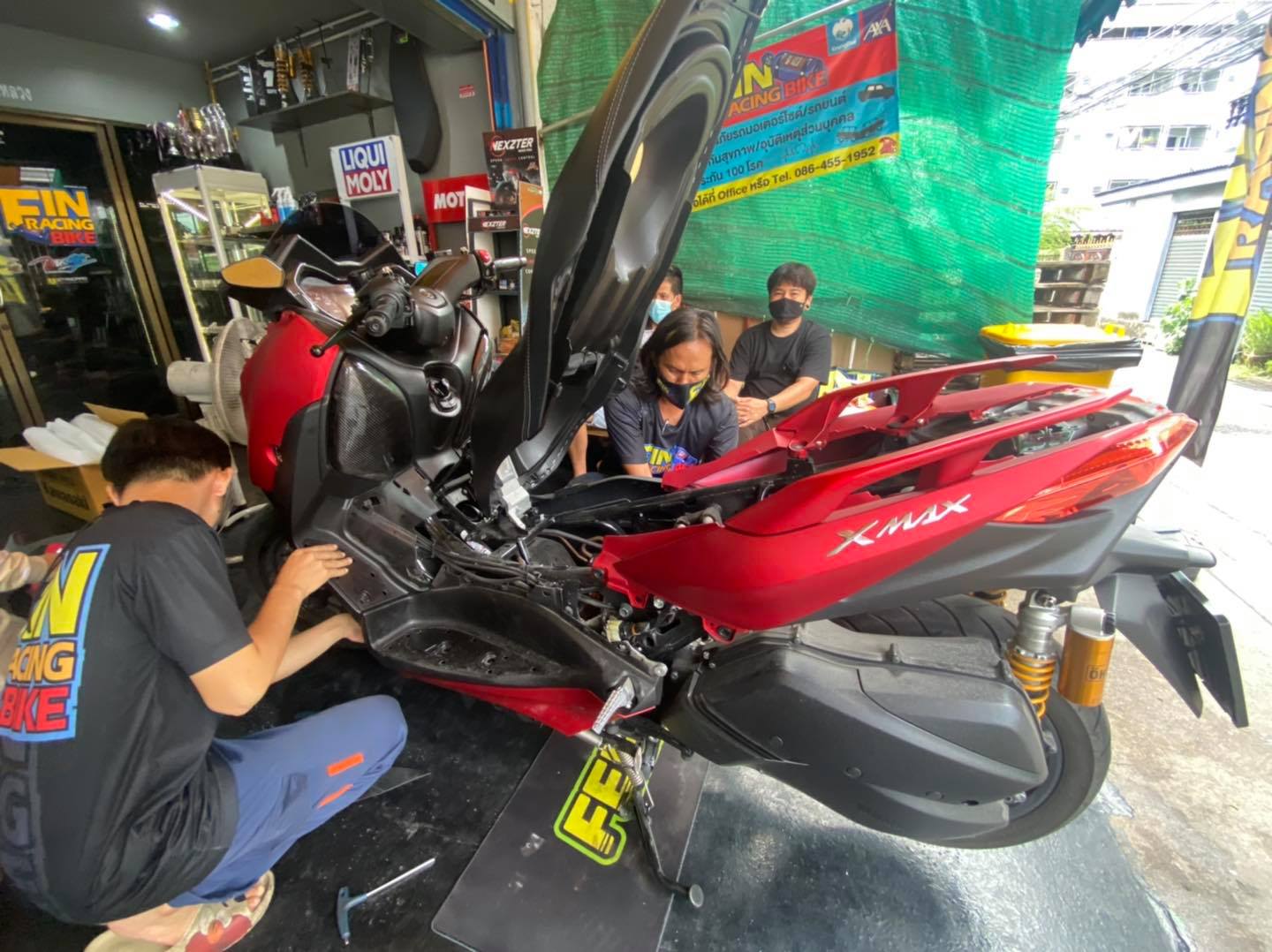 Finracingbike - ลูกค้าติดตั้งน็อตสเตนเลสแต่งพร้อมเปลี่ยนชุด... | Facebook
