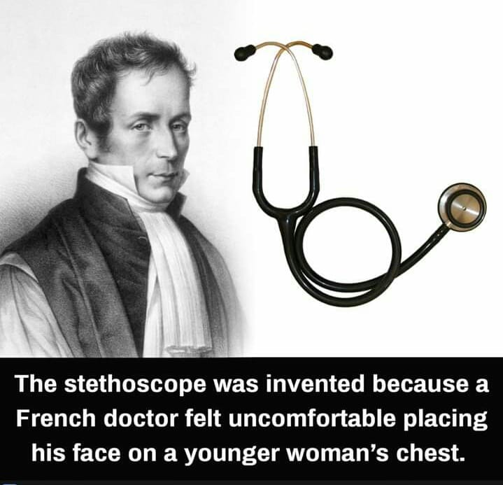 Astronomy - The stethoscope was invented in France in 1816... | Facebook