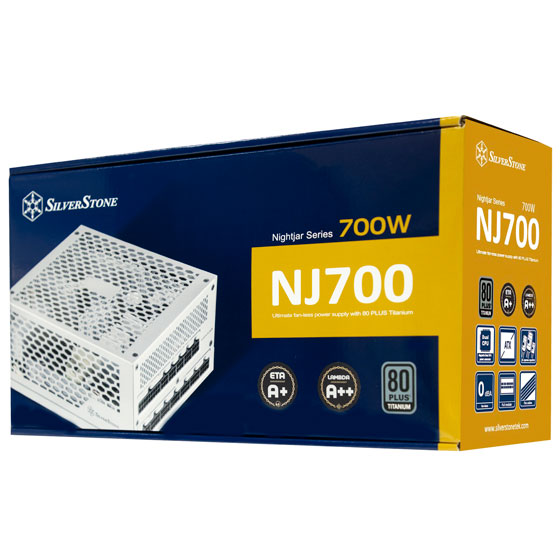 SilverStone reveals their NJ700 80+ Titanium 700W Passive Power