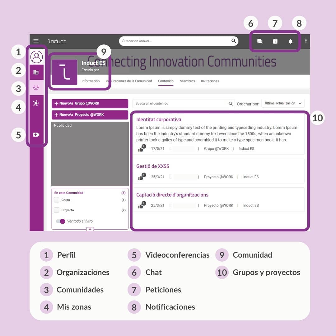 Induct ES - ¿Conoces Induct Software? Estas son algunas de... | Facebook
