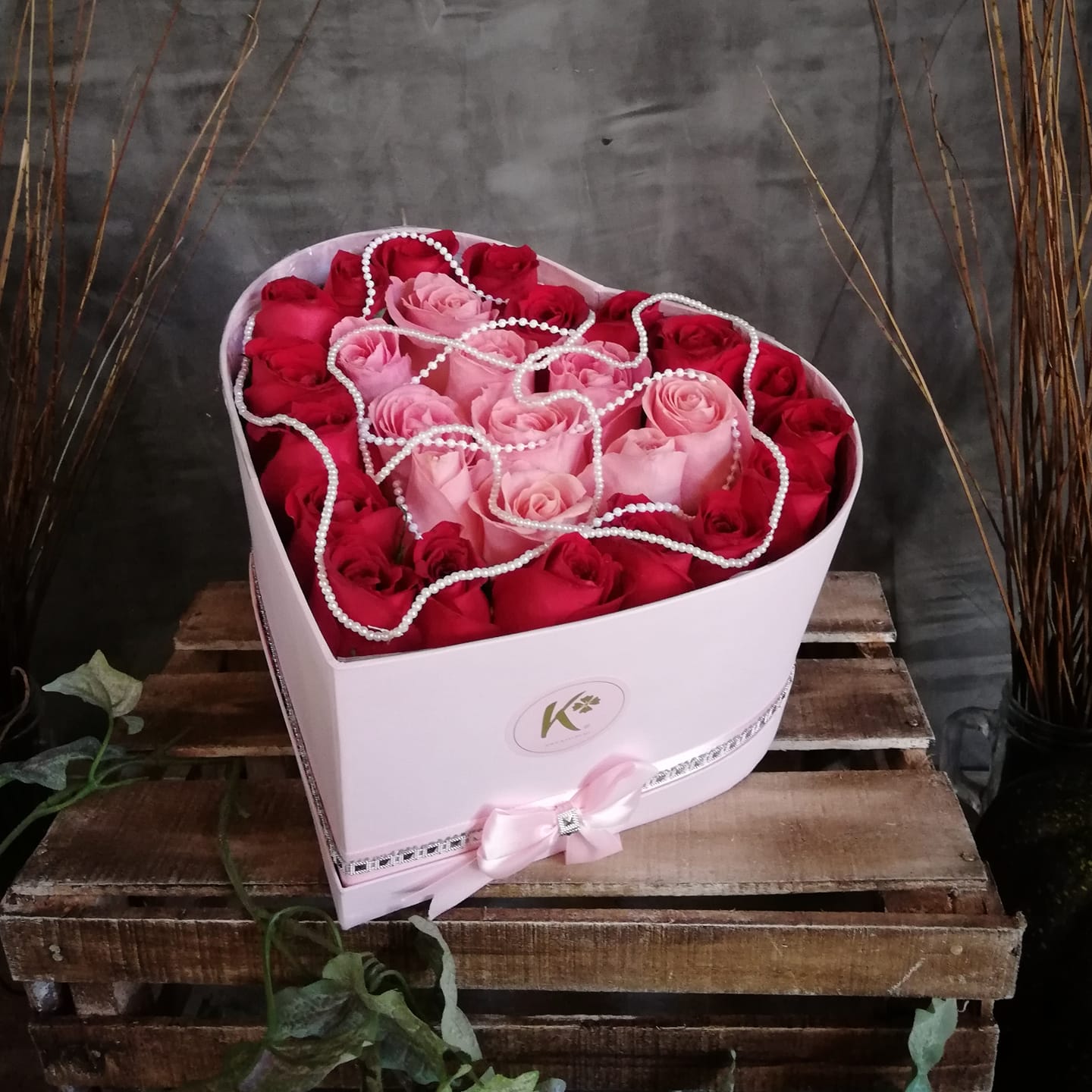 Kasumi - 🍂 Un corazón de rosas y con mucho amor, para recordarte cuanto ...