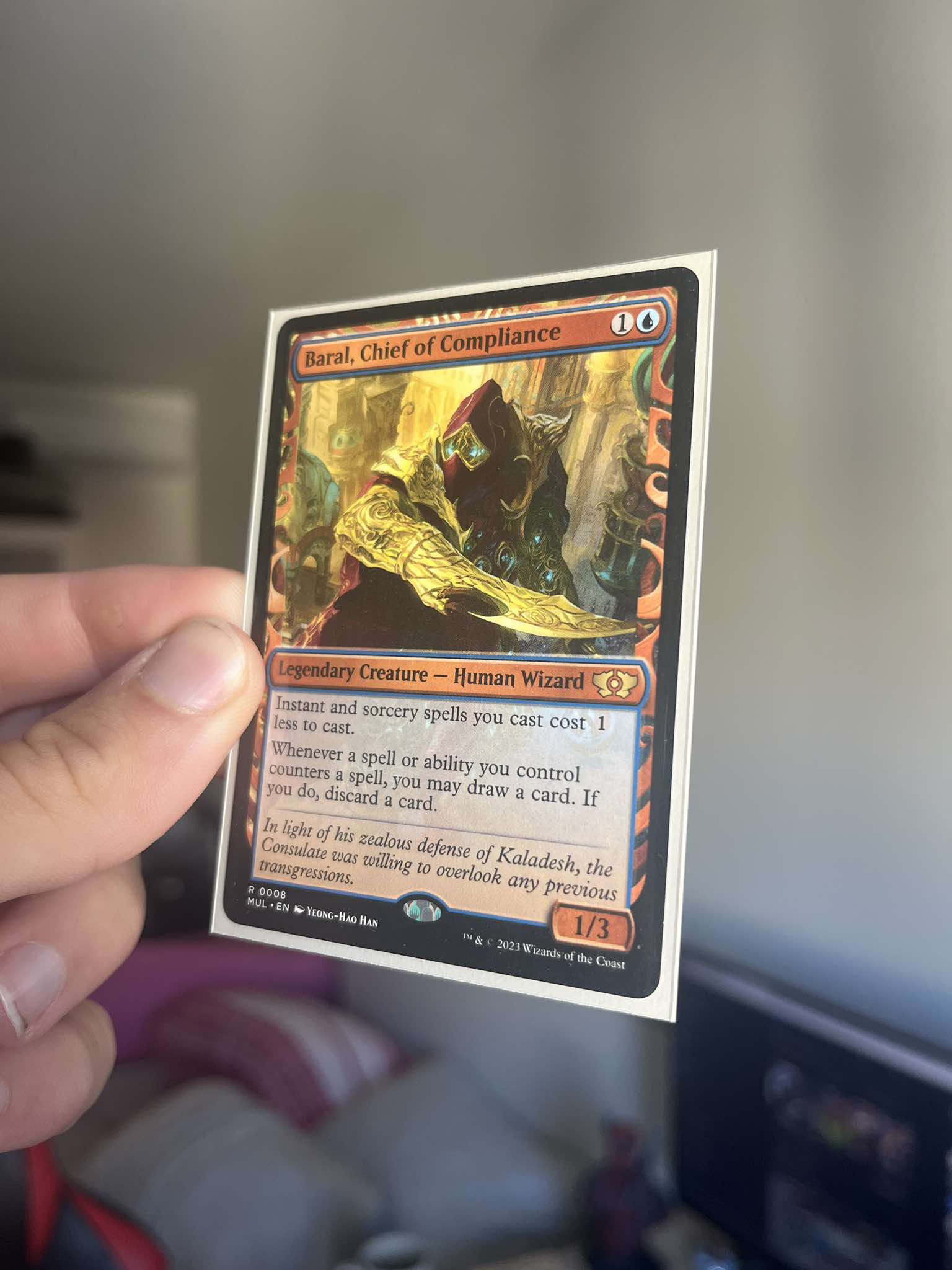 mtg baral commander deck Baral, Chief of Compliance discard a card.  MTG Baral's Expertise decks
