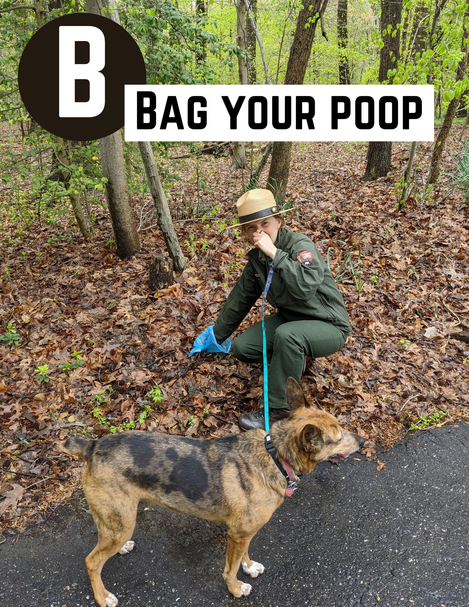 Manassas National Battlefield Park - Bag your poop (and throw it away ...