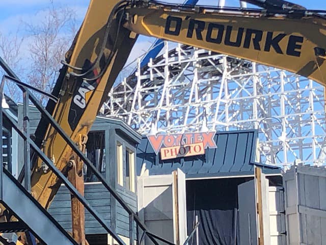 Some demolition photos from Vortex at... - Cedar Point Nation | Facebook