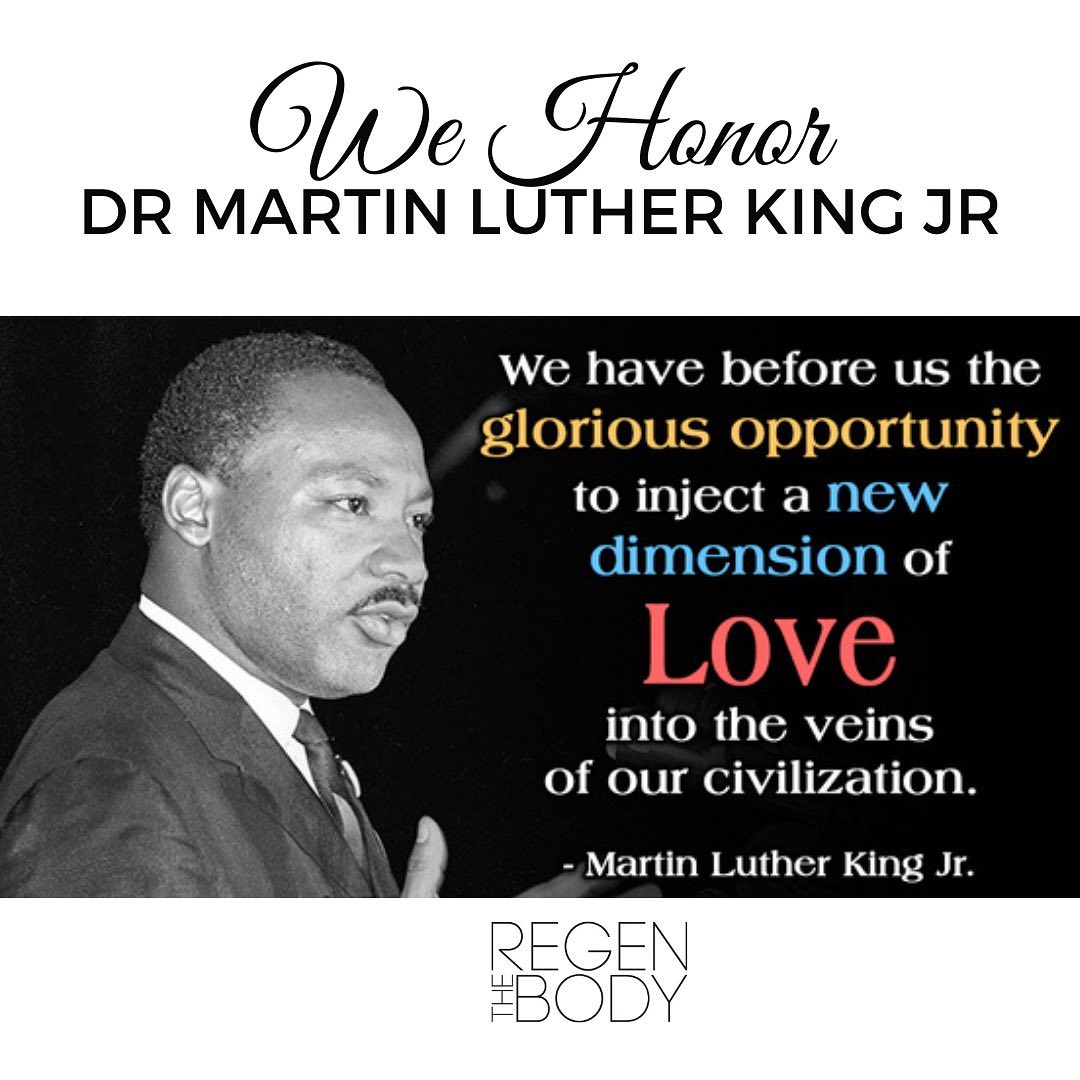 Regen The Body - Today, we honor the life and legacy of Dr...
