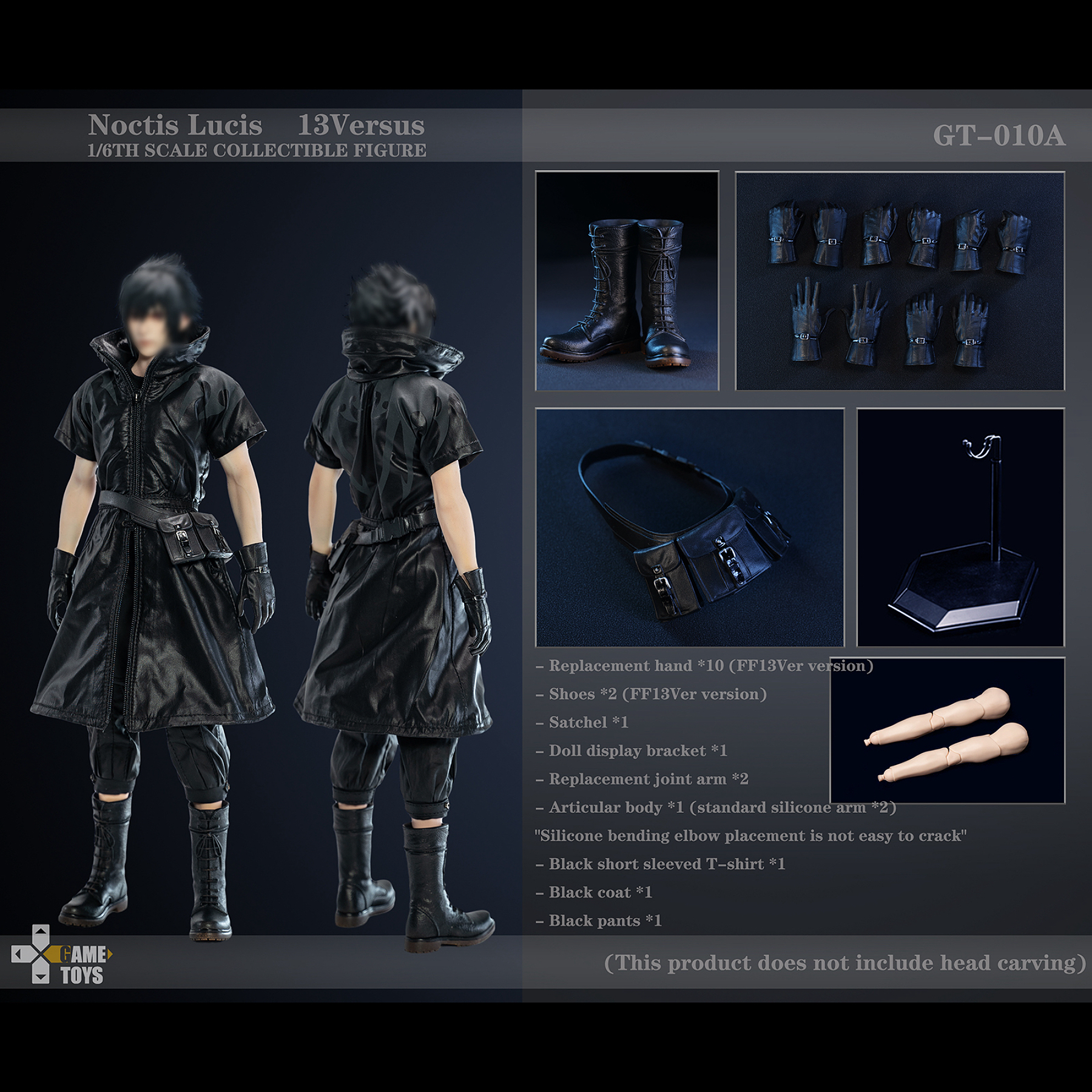Preorder】 GAMETOYS GT-010 FF15 Noctis 诺克提斯 小王子 GAMETOYS GT