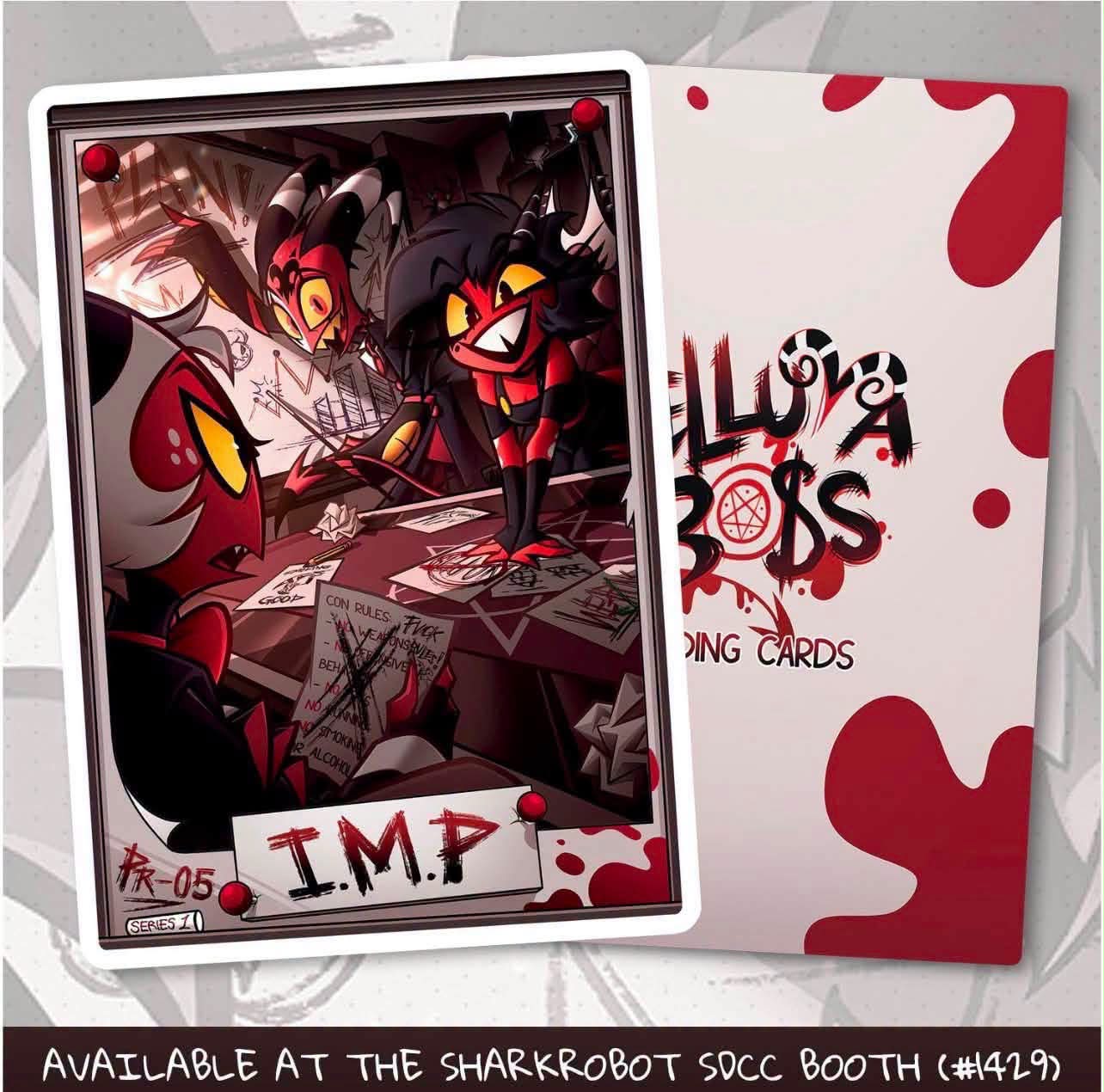 helluva boss トレカ SINFULLY IN LOVE PR-03 Don't miss your chance to get your hands on the I.M.P Helluva Boss