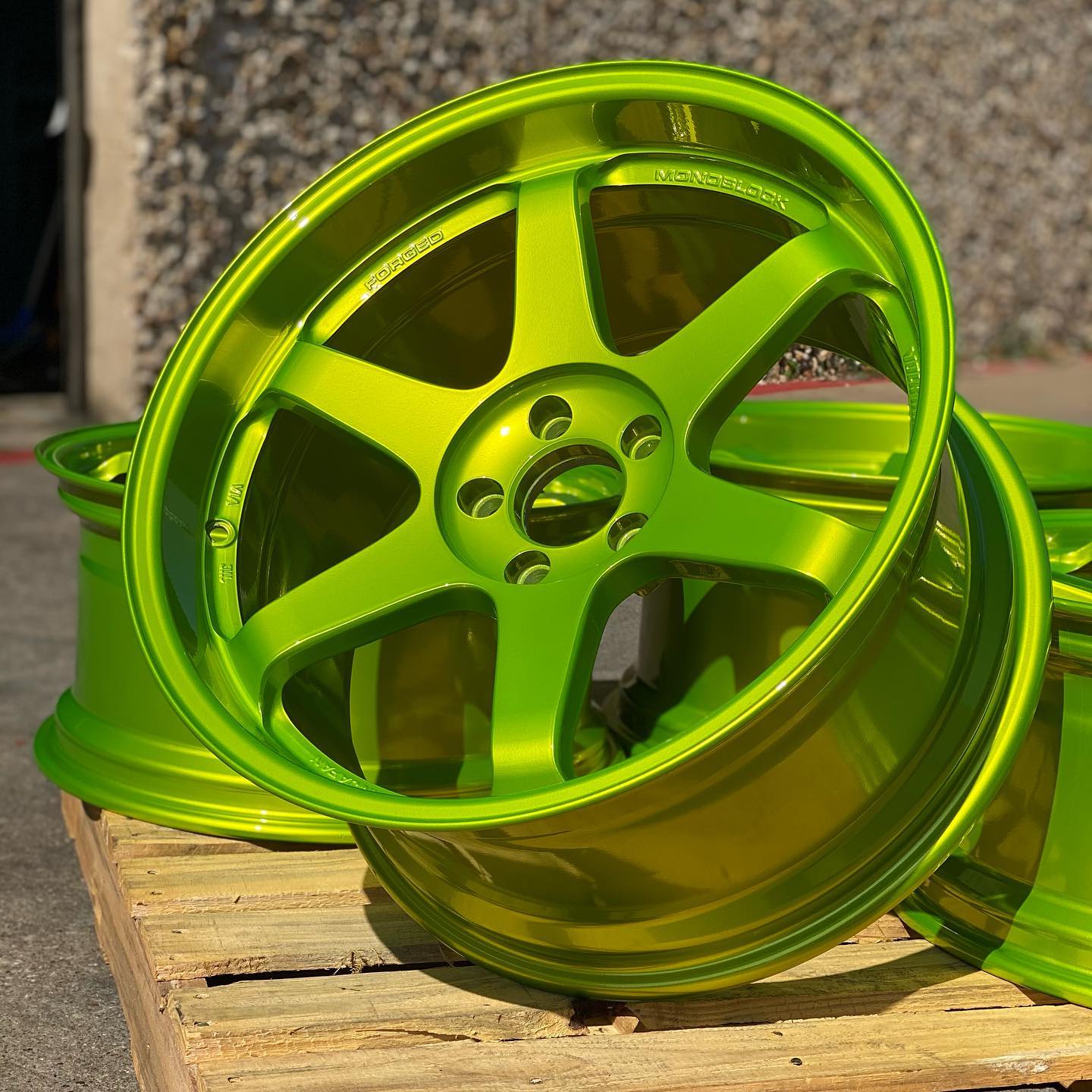 Volk wheels refinished in... - Unit F14 Powder Coating | Facebook