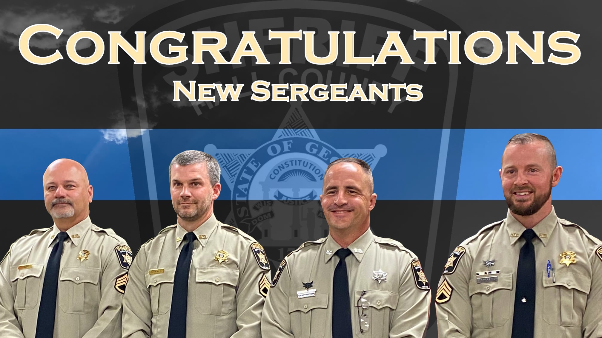 Promotion ceremonies are... - Hall County Sheriff's Office | Facebook