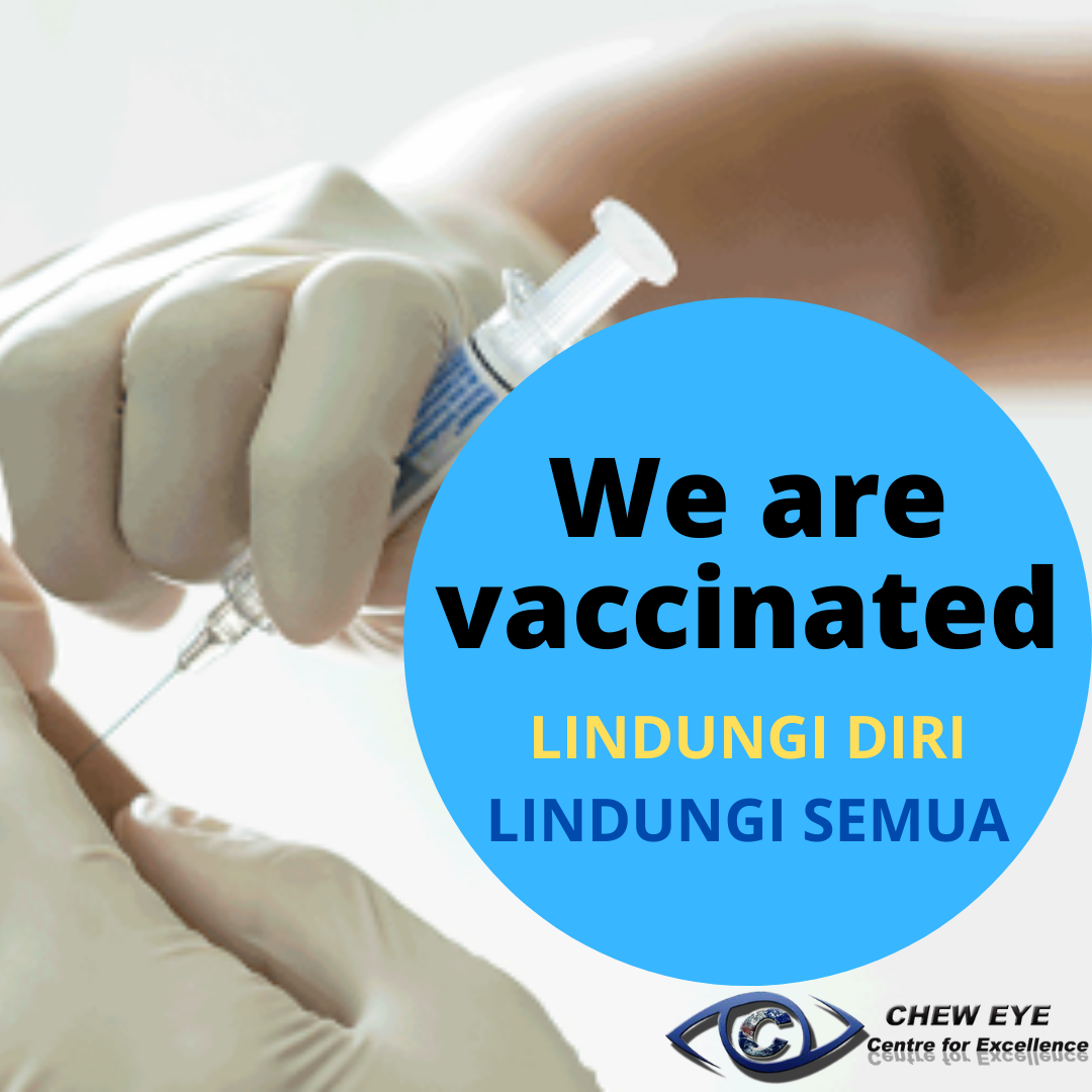 Chew Eye Specialist As A Part Of Frontliners We Got Vaccinated Let S Do Our Part To Protect Each Other Lindungi Diri Lindungi Semua Wegotvaccinated Cheweyespecialist Facebook