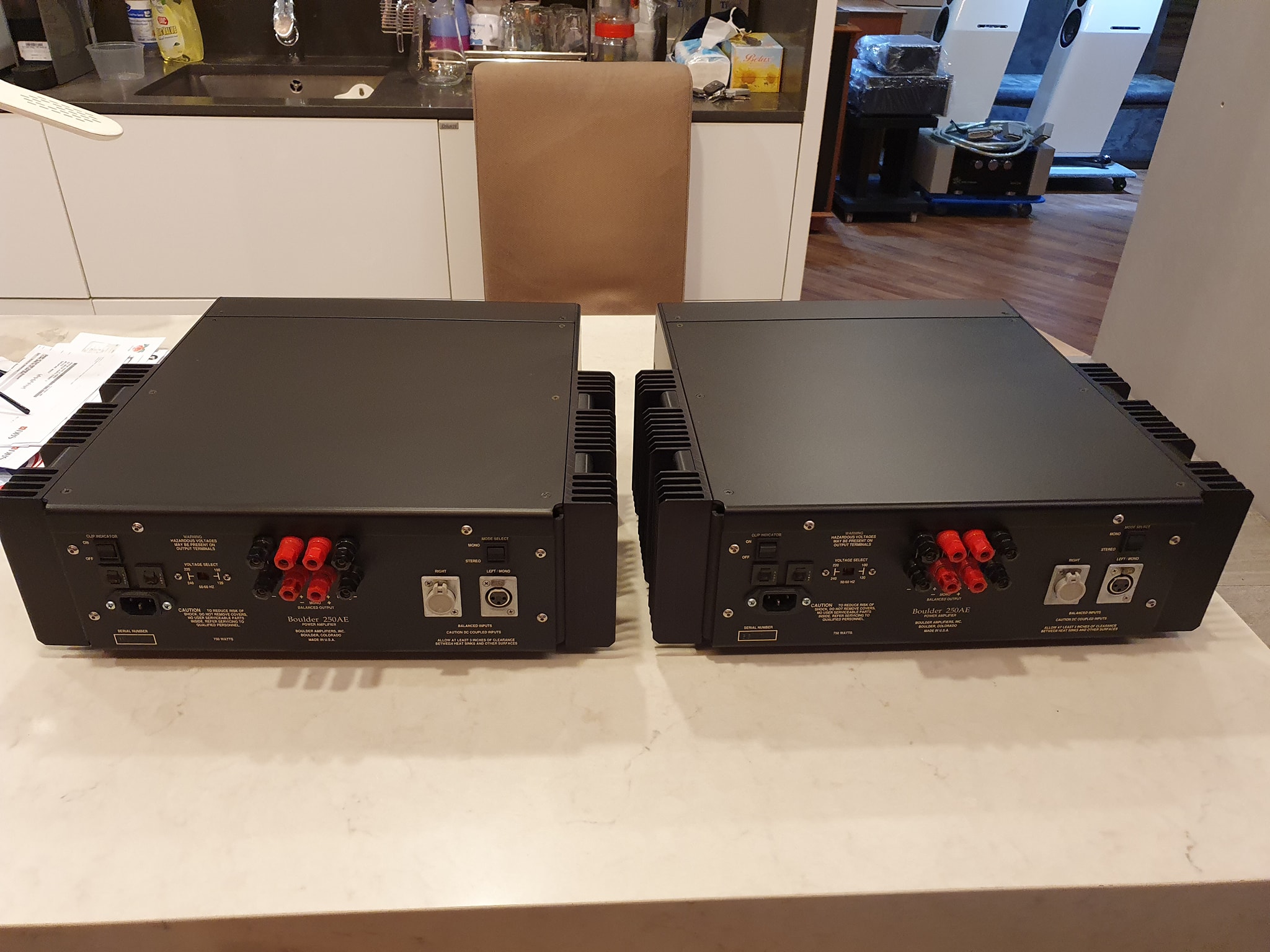Boulder 250AE 150W monoblock power amp . $4000. Sms 96612172