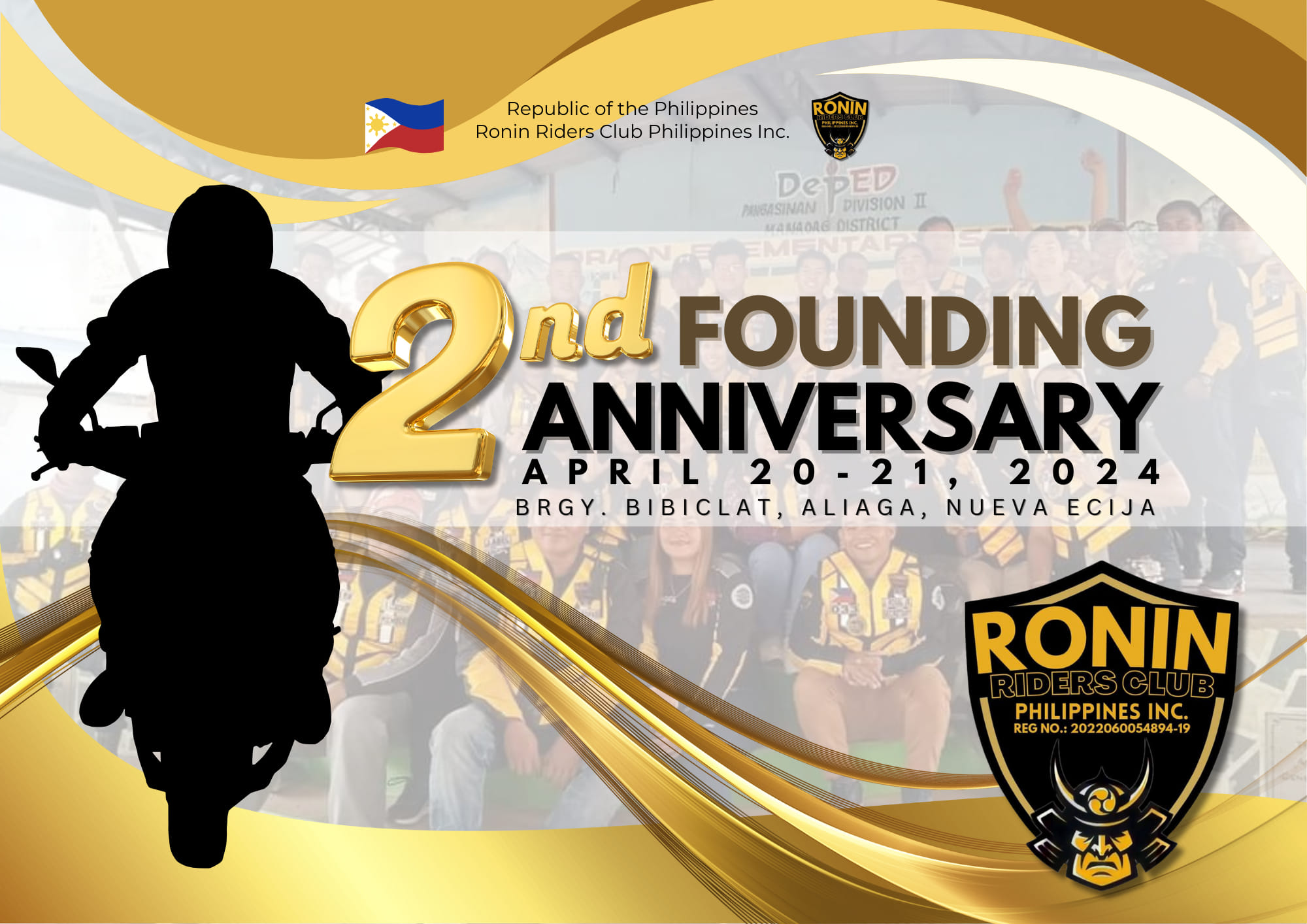 Ronin Riders Club Philippines Inc.- Established 2022
