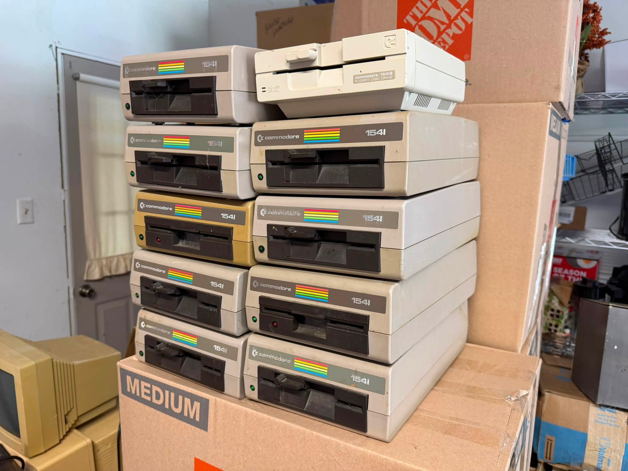 Oh nothing, just moving a few more Commodore items to their