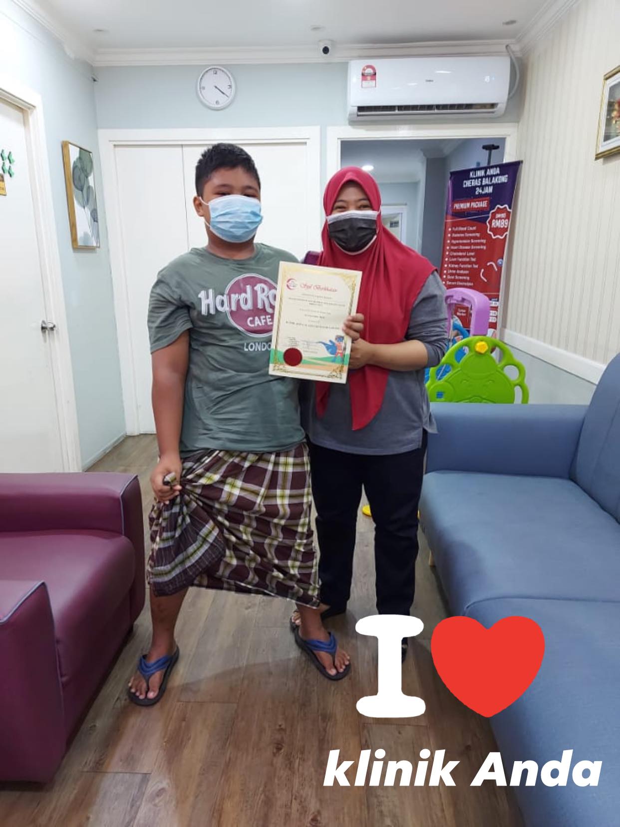 Dulu abang nya pon sunat... - Hq Klinik ANDA Balakong 24JAM | Facebook