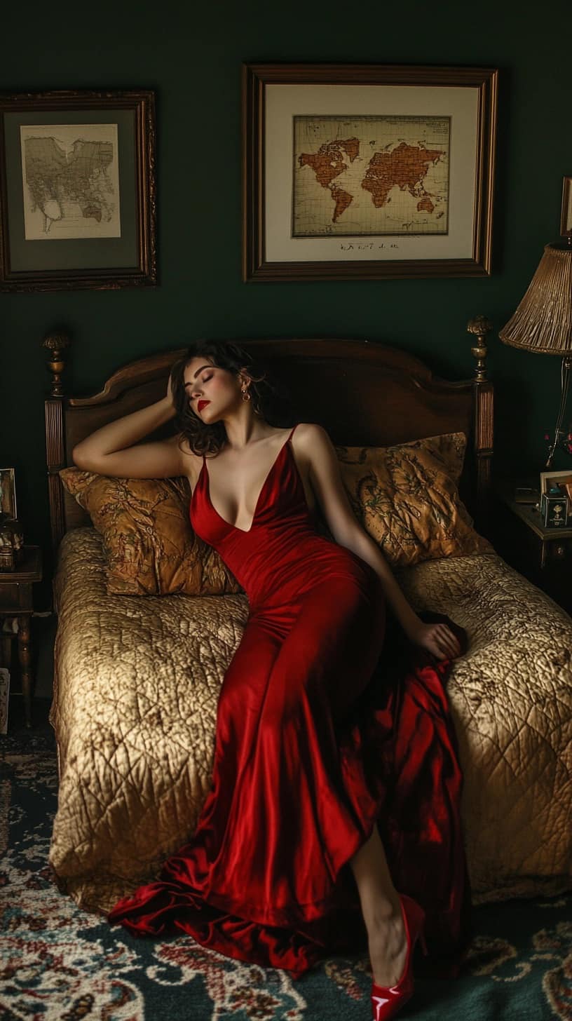 red gala dresses for women Sparkly Red Prom Dresses Sexy Mermaid Long Prom Gowns Spaghetti Straps AW2202242