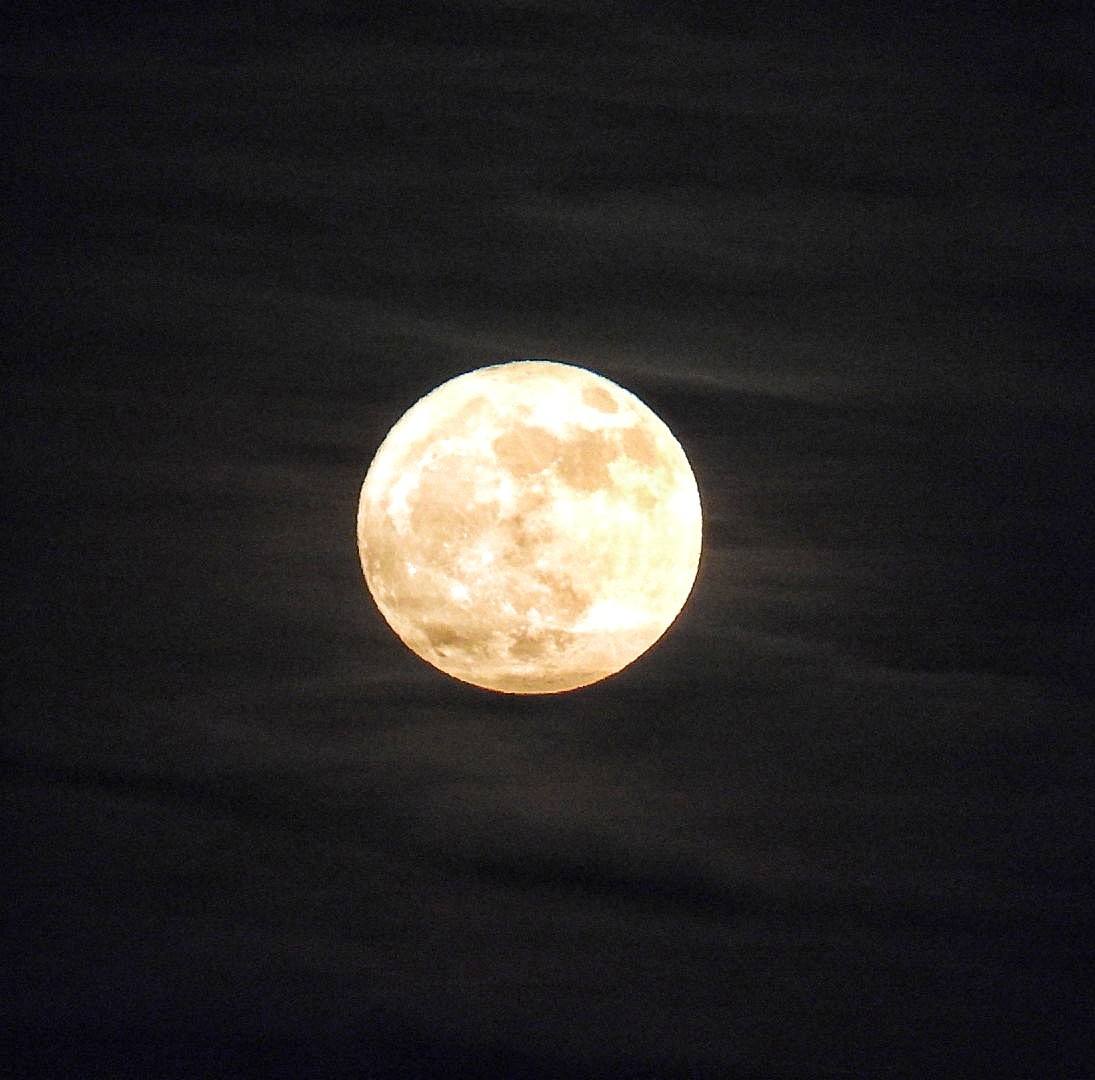 The Strawberry Moon will be visible across Washington tonight on